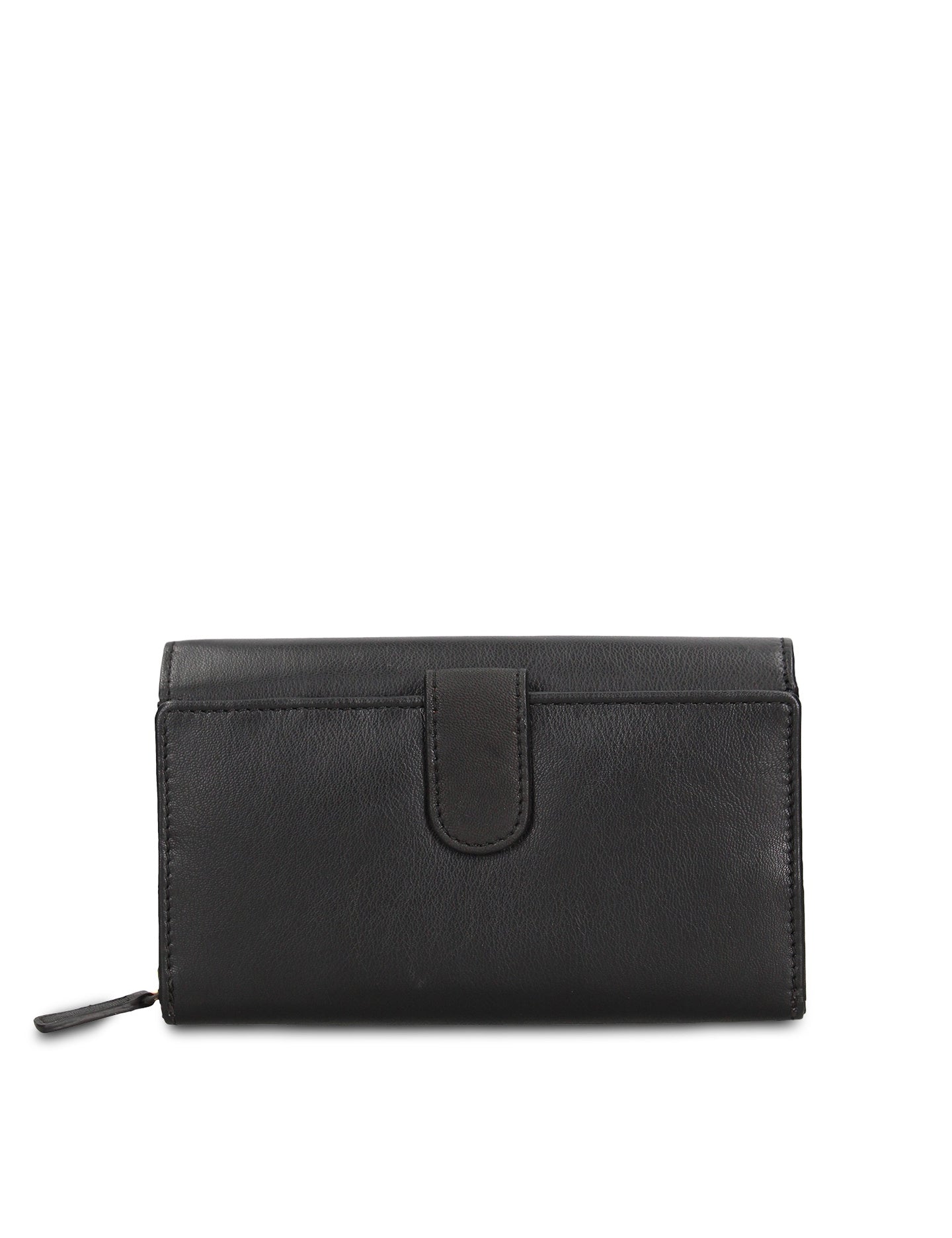 Portafoglio in Vera Pelle Nero