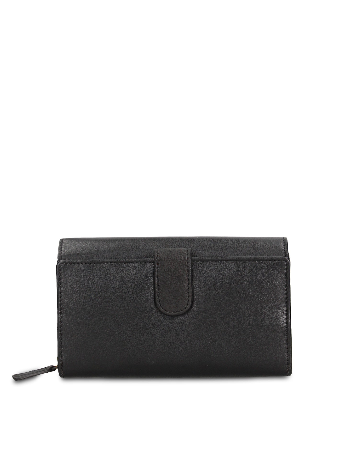 Portafoglio in Vera Pelle Nero