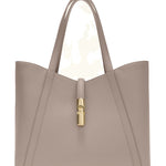 Borsa a Spalla in Pelle Taupe Furla