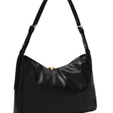 Black Leather Shoulder Bag