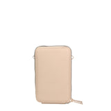 Porta Cellulare Donna in Pelle Vegana Taupe