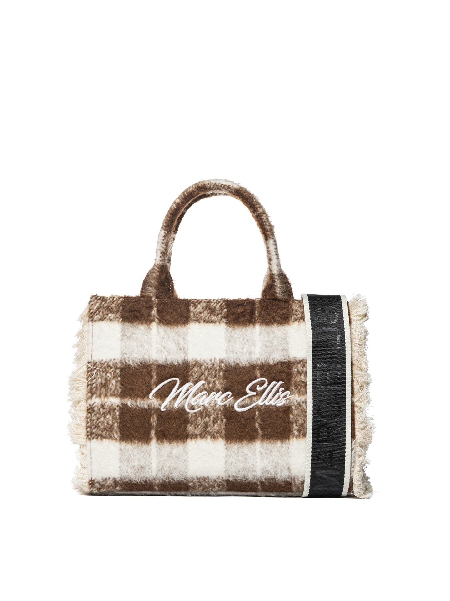 Buby Check M Borsa a spalla | Marrone | Marc Ellis