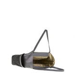 Borsa a Spalla in Vera Pelle Grigio