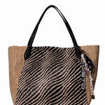 Borsa a Mano in Pelle Vegana Nero