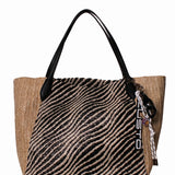 Borsa a Mano in Pelle Vegana Nero