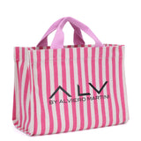 Borsa Shopper da donna ALV - Rosa
