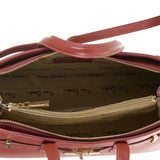 Borsa a Mano in Vera Pelle Marrone