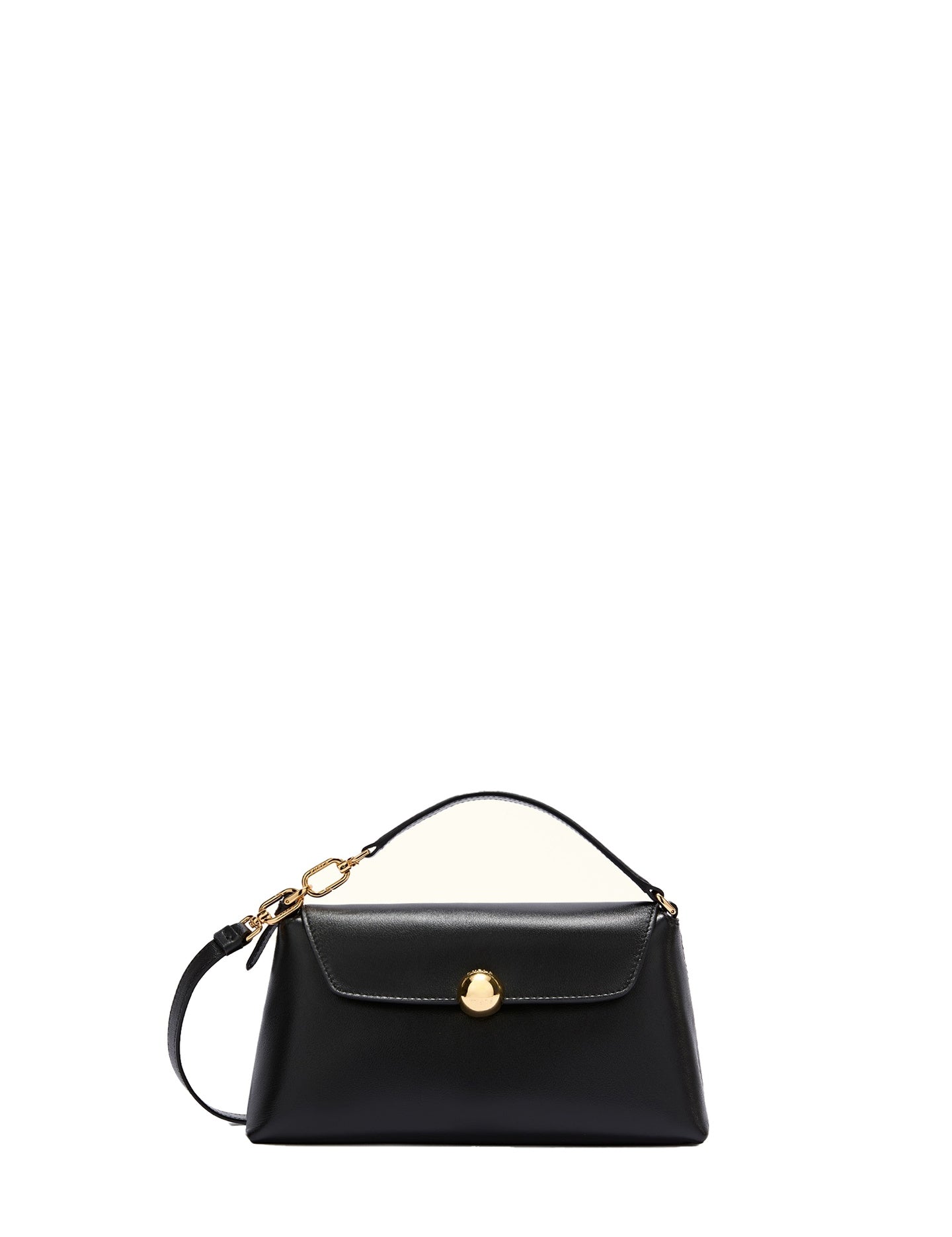Borsa a Mano in Vera Pelle Nero Furla