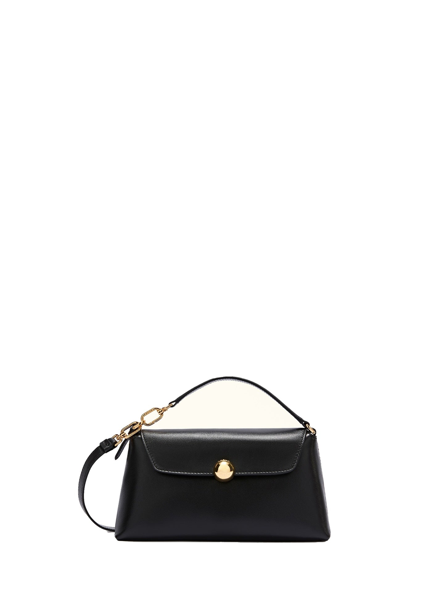Borsa a Mano in Vera Pelle Nero Furla