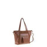 Borsa a Mano in Vera Pelle Cuoio