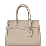 Borsa a mano in Pelle Vegana Beige GianMarco Venturi