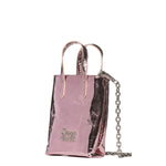 Borsa a Mano in Polyurethane Bronzo