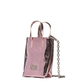 Borsa a Mano in Polyurethane Bronzo