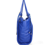 Borsa a spalla CUSTO - Bluette
