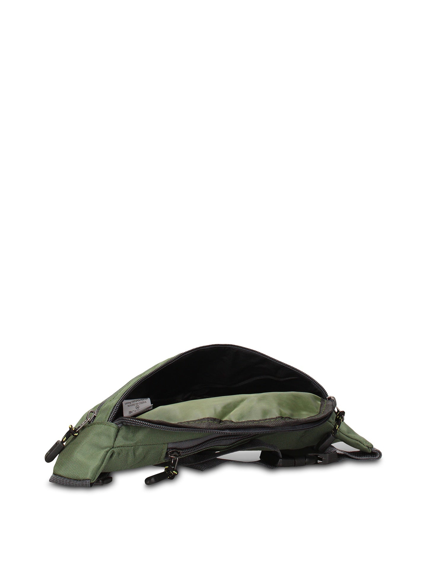 Marsupio in 100% Pu Vegan Leather Verde Scuro
