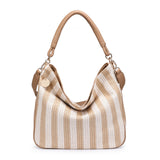 Borsa a Tracolla in Poliestere Beige