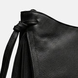 Borsa a mano in Pelle Vegana Nero
