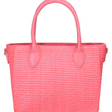 Handtasche aus veganem Leder in Antikrosa