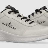 Scarpa stringata in Pelle Vegana Bianco
