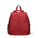 Zaino in Pelle Vegana Bordeaux Pierre Cardin