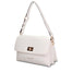 Borsa a Tracolla in Pelle Vegana Bianco Pierre Cardin