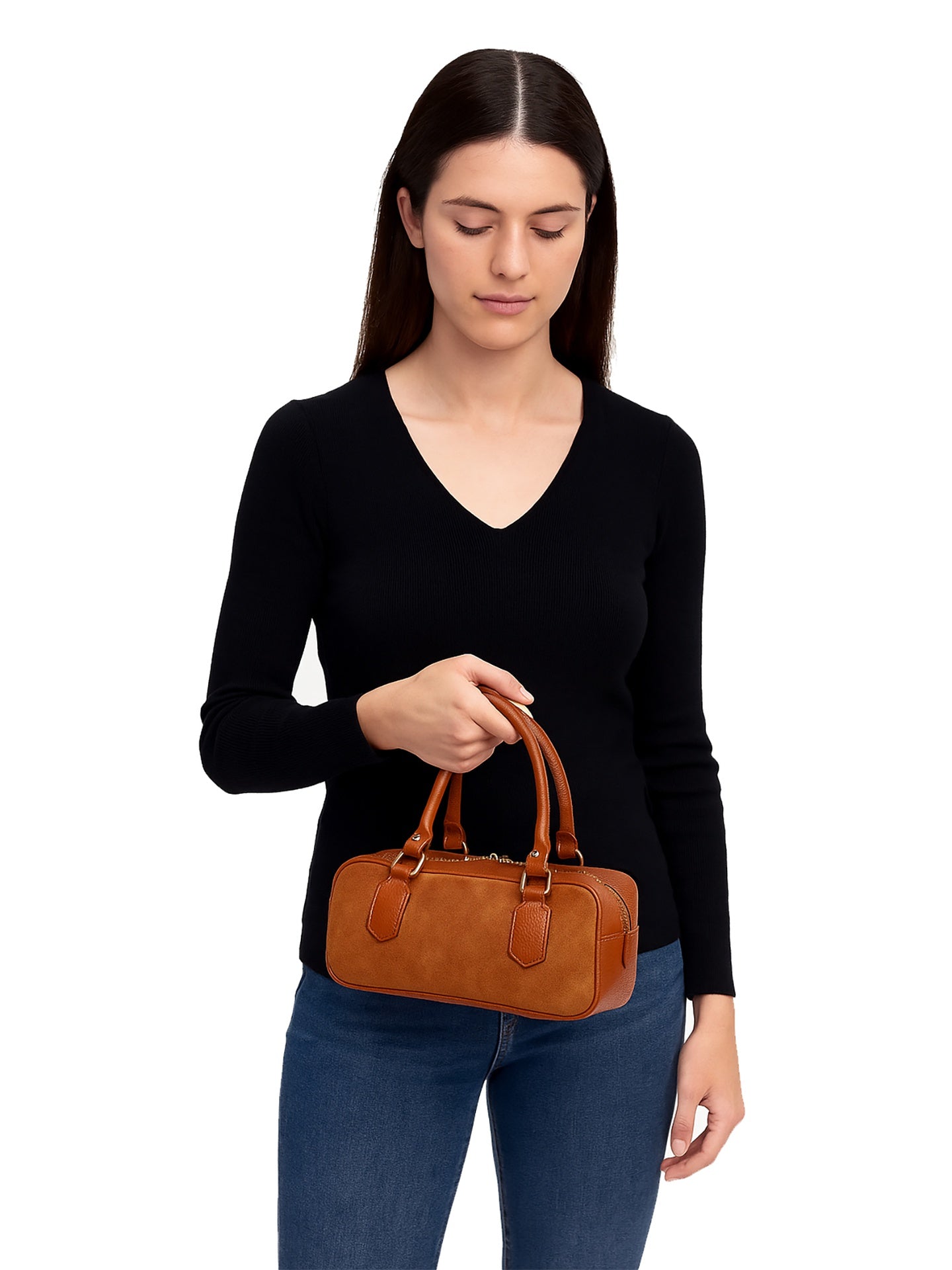 Borsa a mano 81065 | Cuoio Scuro - Secretrend