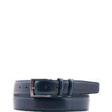 Cintura in Vera Pelle Blu Navigare
