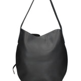 Borsa a Mano in Vera Pelle Nero