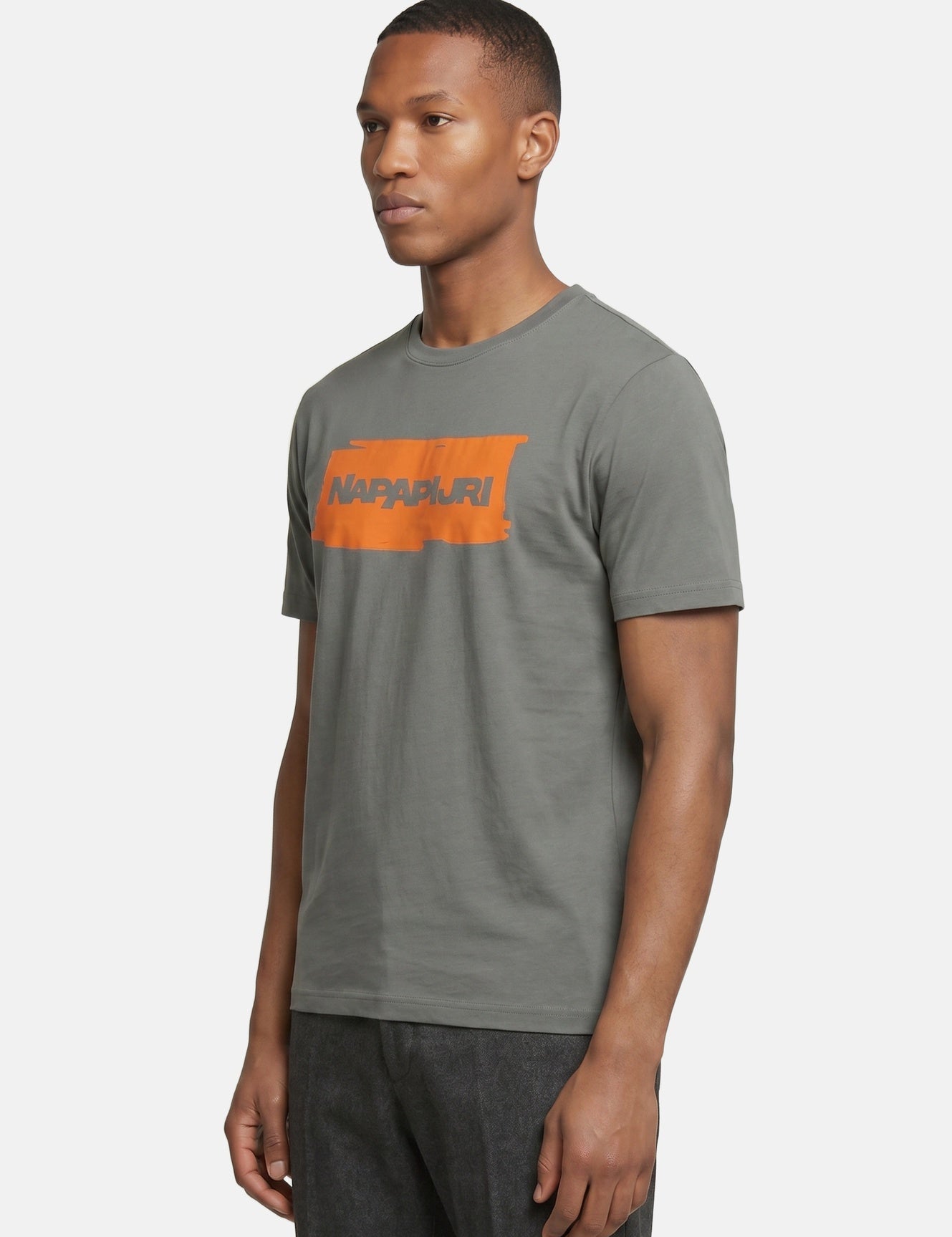 T-shirt in Cotone Verde