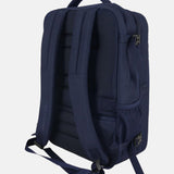 Borsa a spalla convertibile in zaino in Poliestere Navy