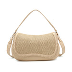 Borsa a Tracolla in Poliestere Beige Kassandra