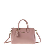 Borsa a Bauletto in Vera Pelle Malva Pierre Cardin