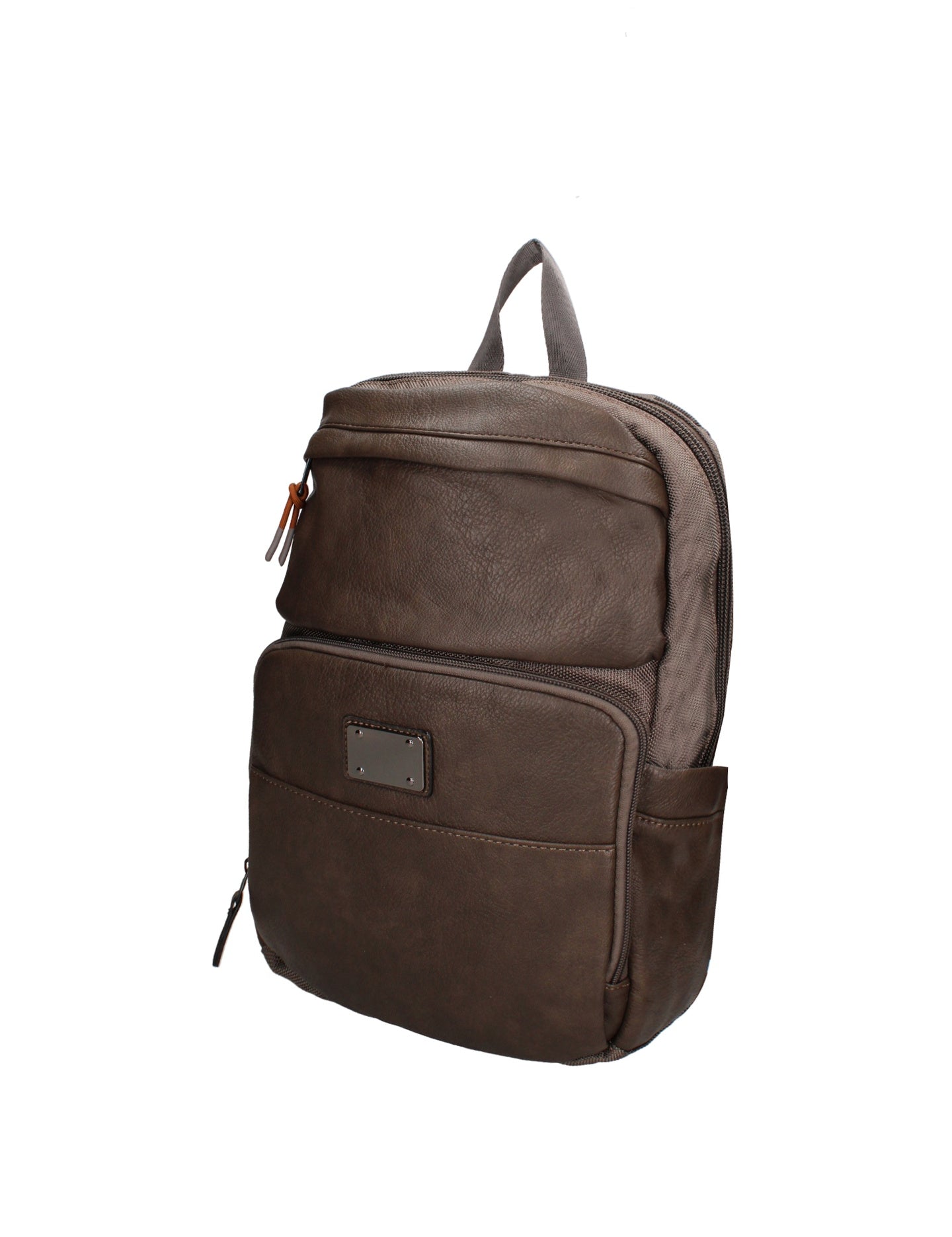Zaino in Poliestere 100% Marrone Scuro