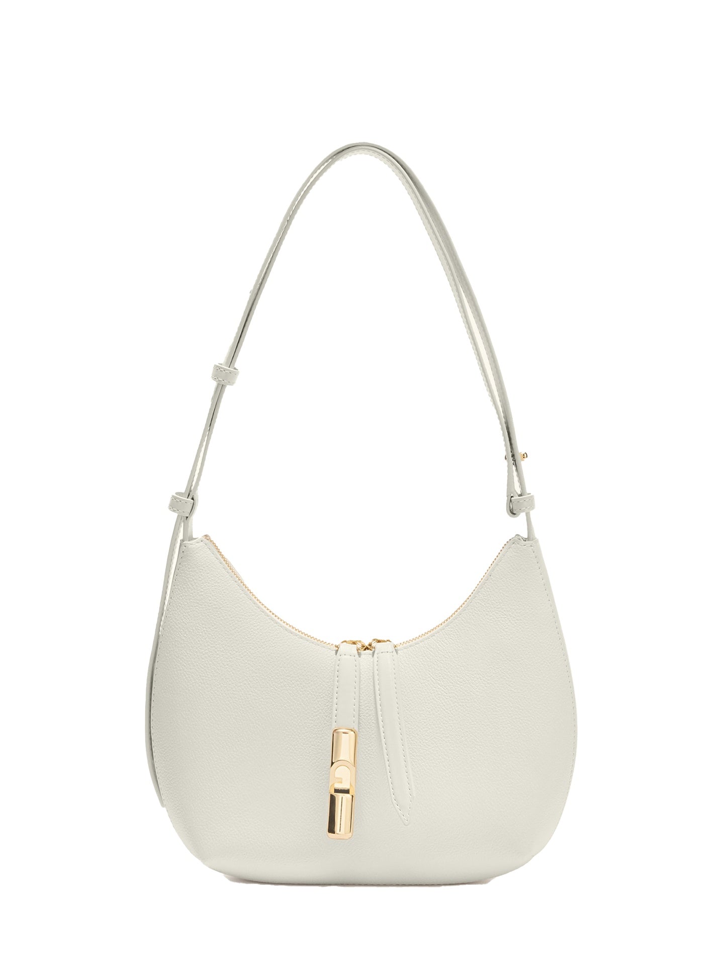 Borsa a Spalla in Pelle Panna Furla