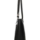 Borsa a Spalla in Pelle Vegana Nero