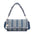 Borsa a Tracolla in Poliestere Blu e Taupe Kassandra