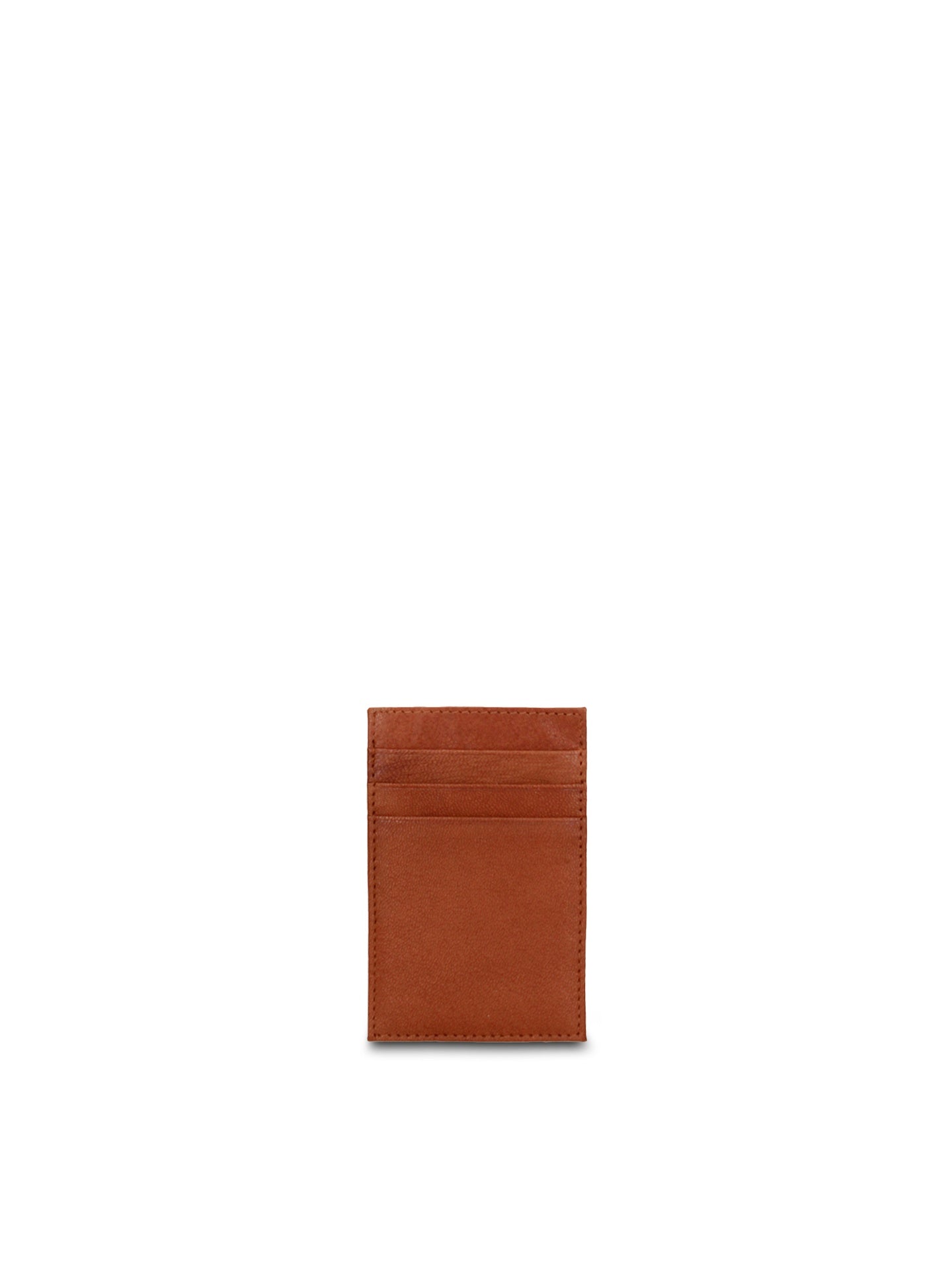 Portafoglio in Vera Pelle Cognac