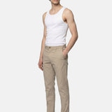 Jeans in Cotone Beige
