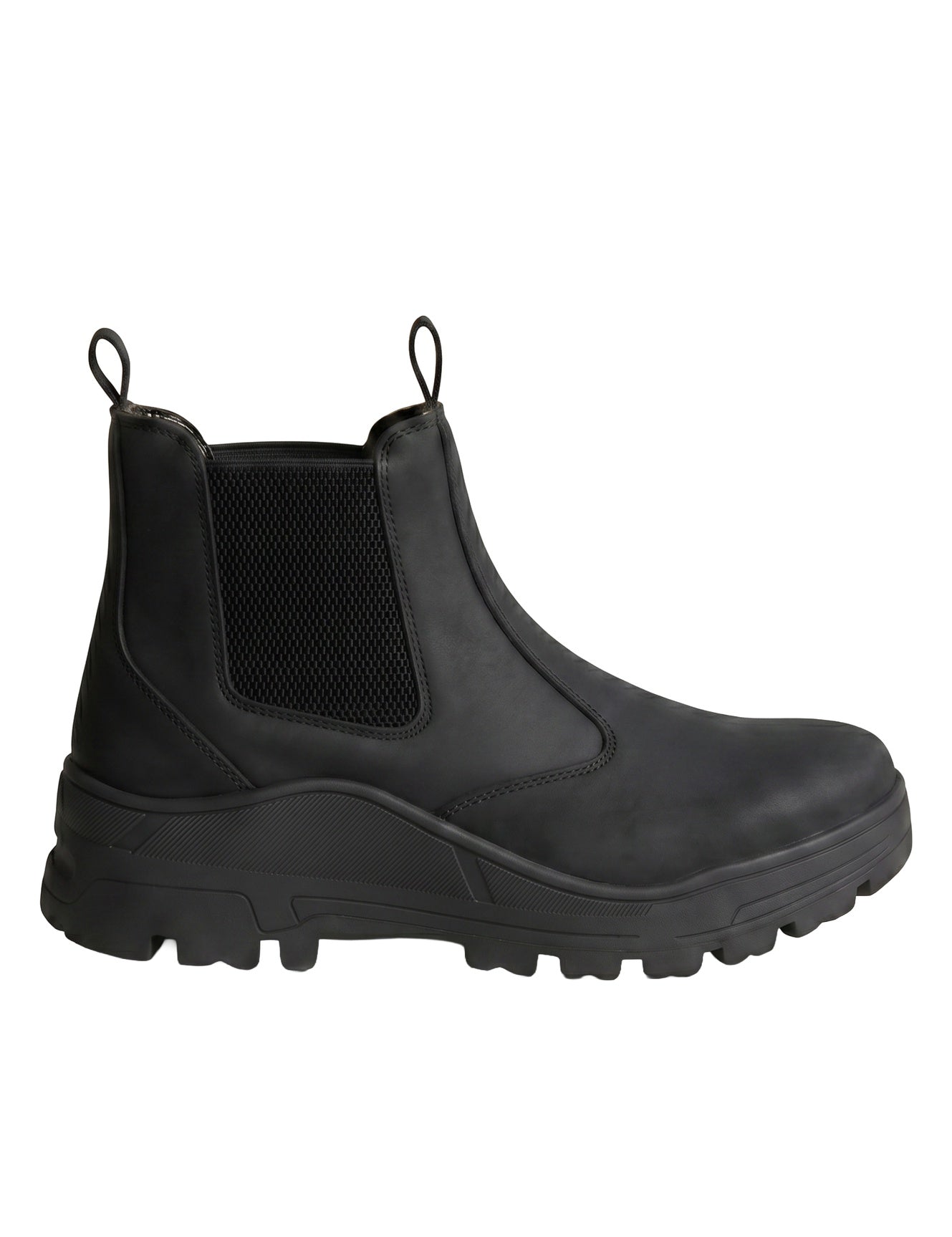 Sneakers platform in Pelle Vegana Nero Napapijri