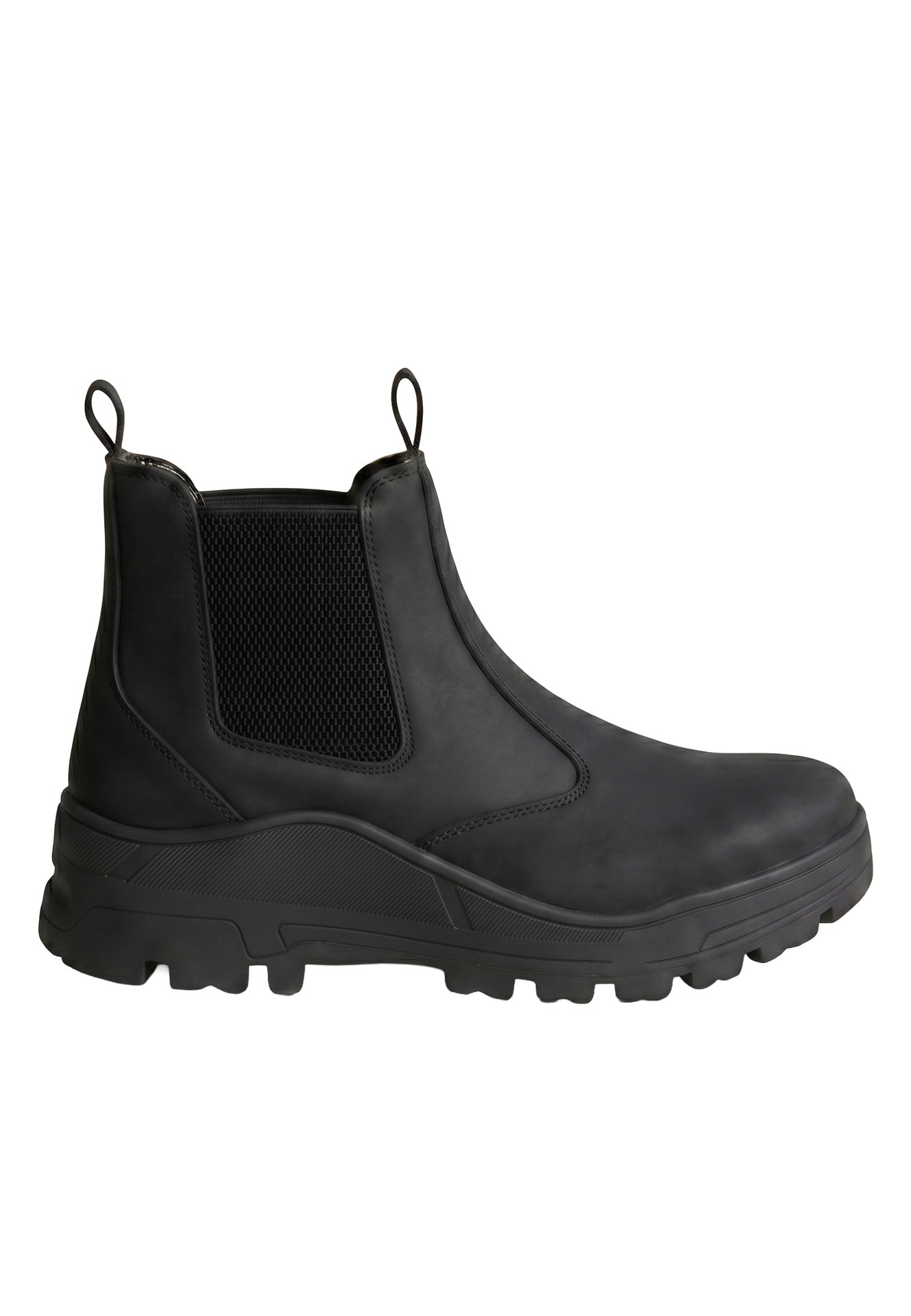 Sneakers platform in Pelle Vegana Nero Napapijri
