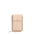 Porta Cellulare Donna in Pelle Vegana Taupe Pierre Cardin