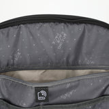 Mochila unisex Astria Prime en poliéster negro.