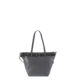 Borsa a Spalla in Vera Pelle Grigio Pierre Cardin