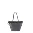 Borsa a Spalla in Vera Pelle Grigio Pierre Cardin