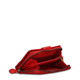Portafoglio in Vera Pelle Rosso