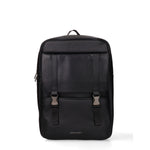 Zaino Uomo Vegan Leather in Pelle Vegana Nero Pierre Cardin