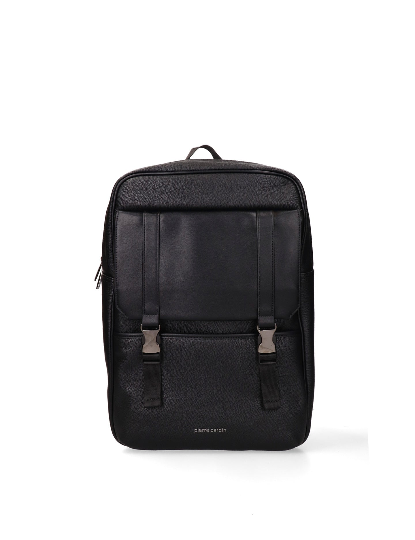 Zaino Uomo Vegan Leather in Pelle Vegana Nero Pierre Cardin