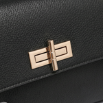Borsa a Mano in Polyurethane Nero