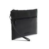 Pochette Uomo Corvus Elite in Pelle Vegana Black Momo Design
