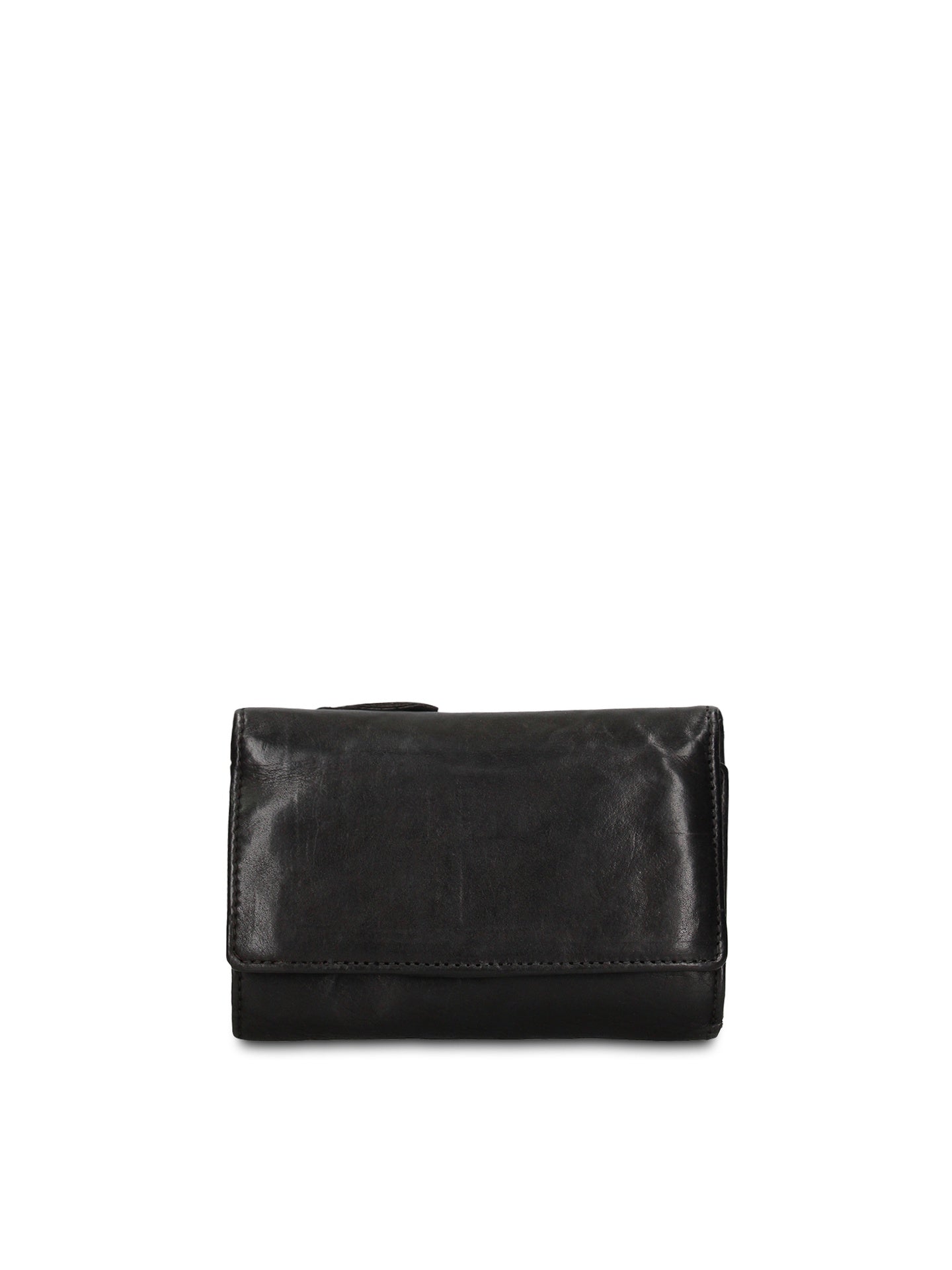 Portafoglio in Vera Pelle Nero